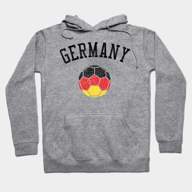 Germany Soccer Team Heritage Flag Hoodie by ryanjaycruz